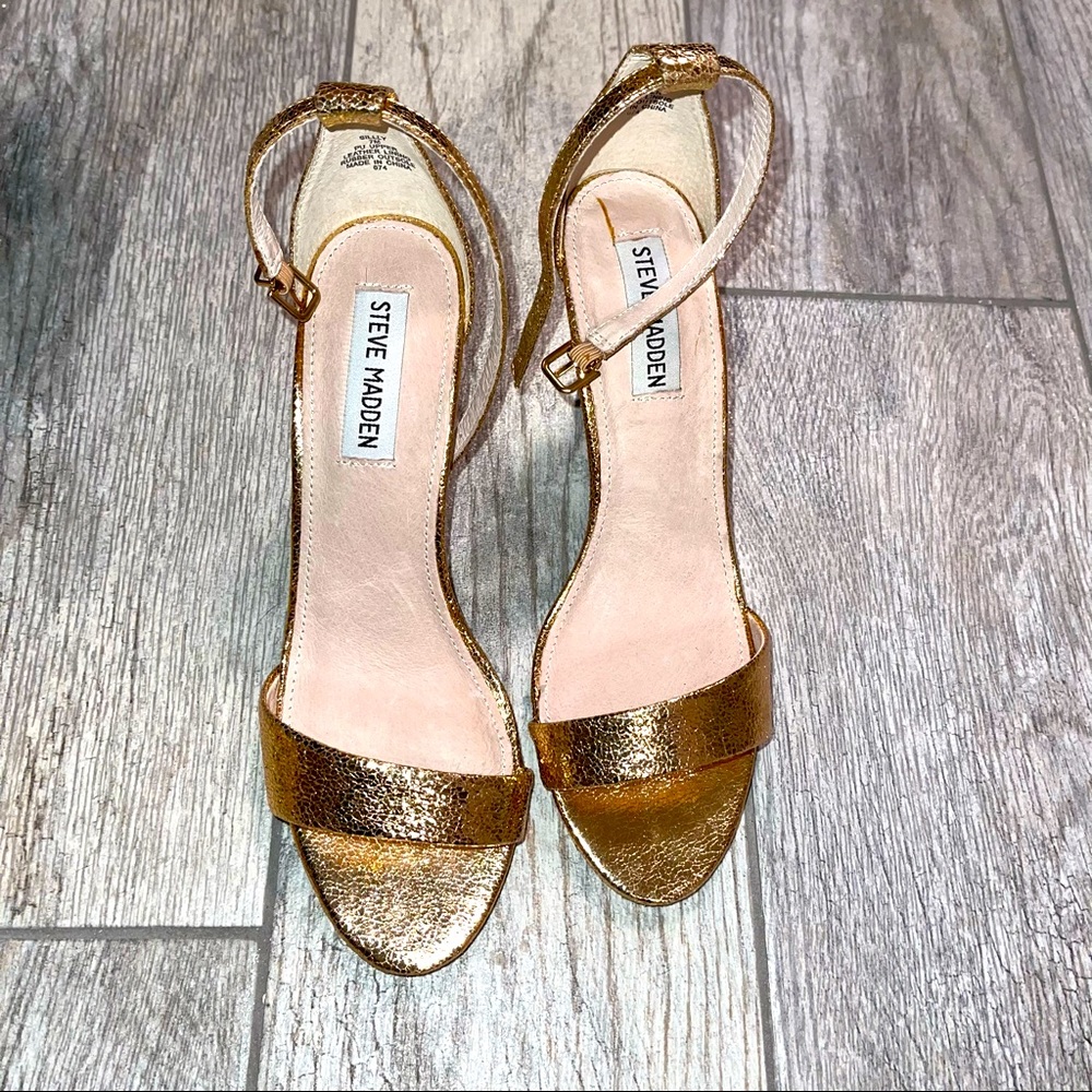 Steve Madden Rose Gold “Silly” Heels NEW